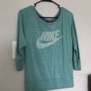 Nike Off The Shoulder Sweatshirt RUNS LARGE